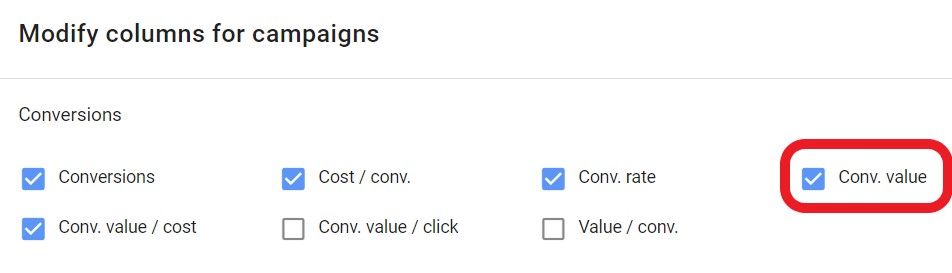 Revenus-de-la-valeur-de-conversion-des-statistiques-Google-Ads