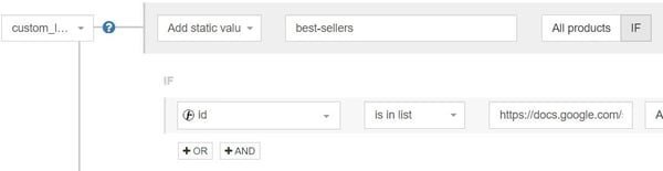 les flux supplémentaires de Google Shopping figurent dans la liste functio datafeedwatch-1