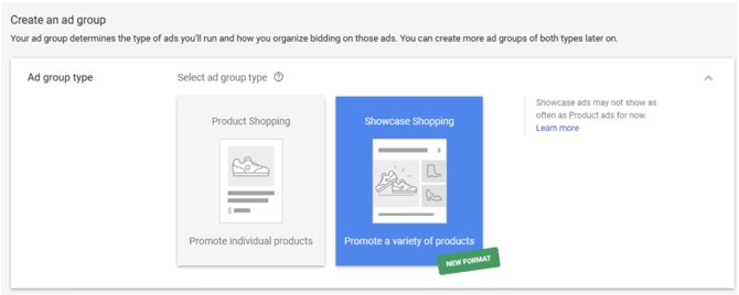 showcase_shopping_ads_create_ad_group